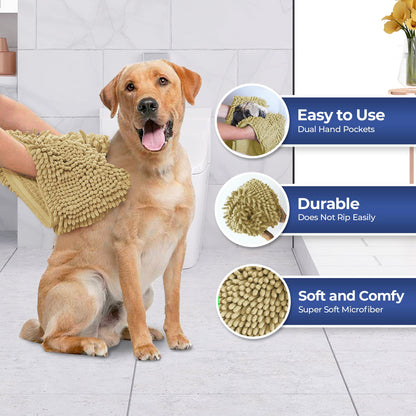 Doggy Dryer Shammy Towel – The Best Dog Towel Available!