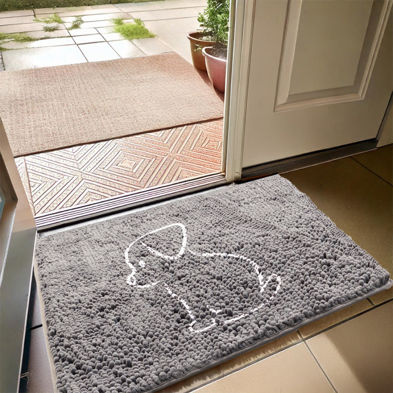 Embroidery Muddy Mat® - Dog Sit